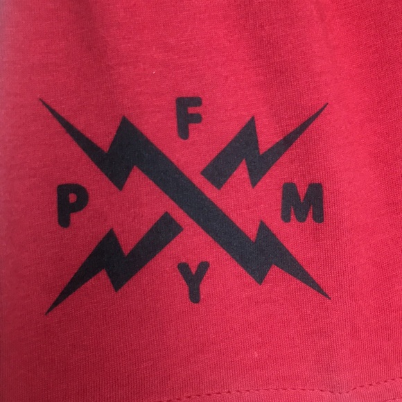 Red VNDLZM Tee - Picture 5 of 8